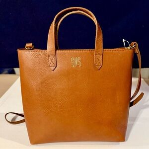 Madewell Cognac Leather Tote
